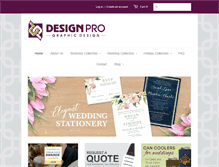 Tablet Screenshot of designpro1.com